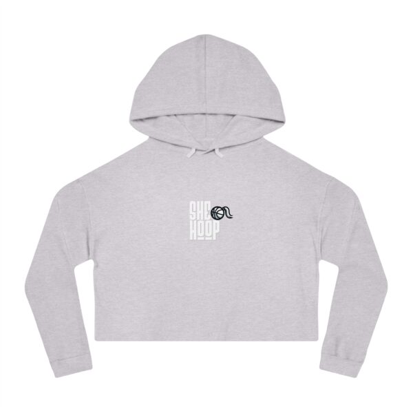 SheHoop Cropped Hooded Sweatshirt - Image 5