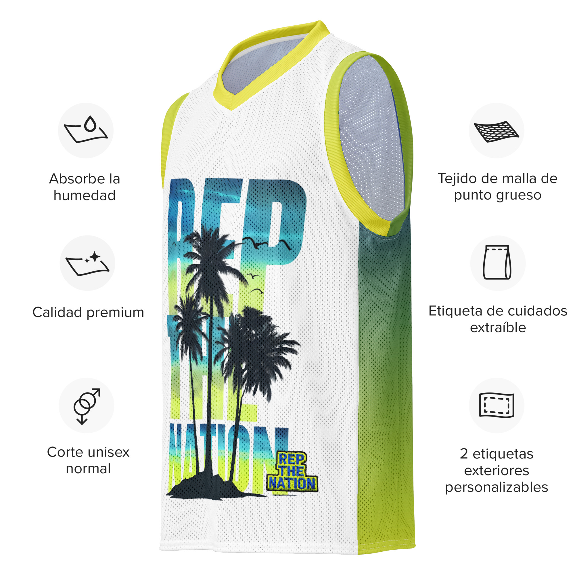 Florida Nation Premium Basketball Jersey - Image 4